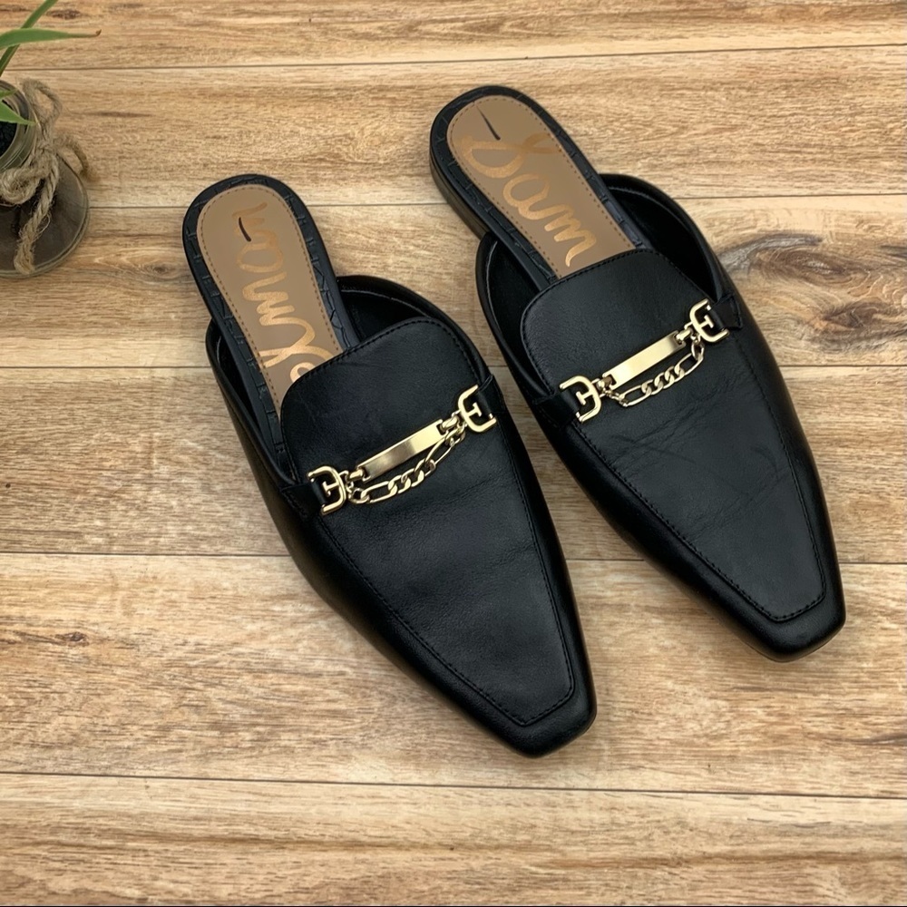 Sam Edelman
Evelan Chain Loafer Mule sz 6.5 - Picture 1 of 9